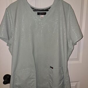 Women's Sparkle Scrub Top